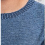 maglione insigna blue dettagli